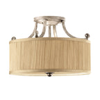 Abbey 3-Light Semi-Flush Mount
