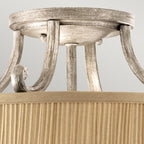 Abbey 3-Light Semi-Flush Mount