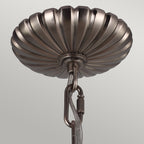 Adams 3-Light Pendant (Antique Nickel)