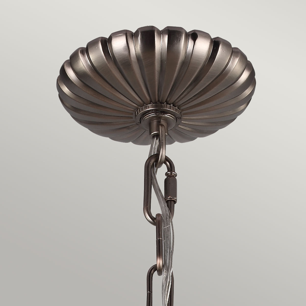 Adams 4-Light Pendant (Antique Nickel)