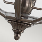 Adams 4-Light Pendant (Antique Nickel)
