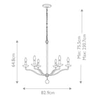 Annie 6 Light Chandelier