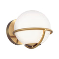 Apollo 1-Light Wall Light (Burnished Brass)