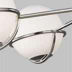 Apollo 5-Light Chandelier (Polished Nickel)