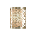 Arabesque 1-Light Wall Sconce (Silver Leaf)