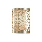 Arabesque 1-Light Wall Sconce (Silver Leaf)