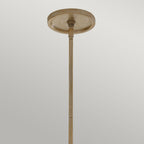 Arabesque 4-Light Chandelier (Silver Leaf)