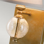 Argento 1-Light Wall Sconce (Handblown Glass)