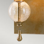 Argento 1-Light Wall Sconce (Handblown Glass)