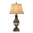 Augustine 1-Light Table Lamp (Antique Brown)