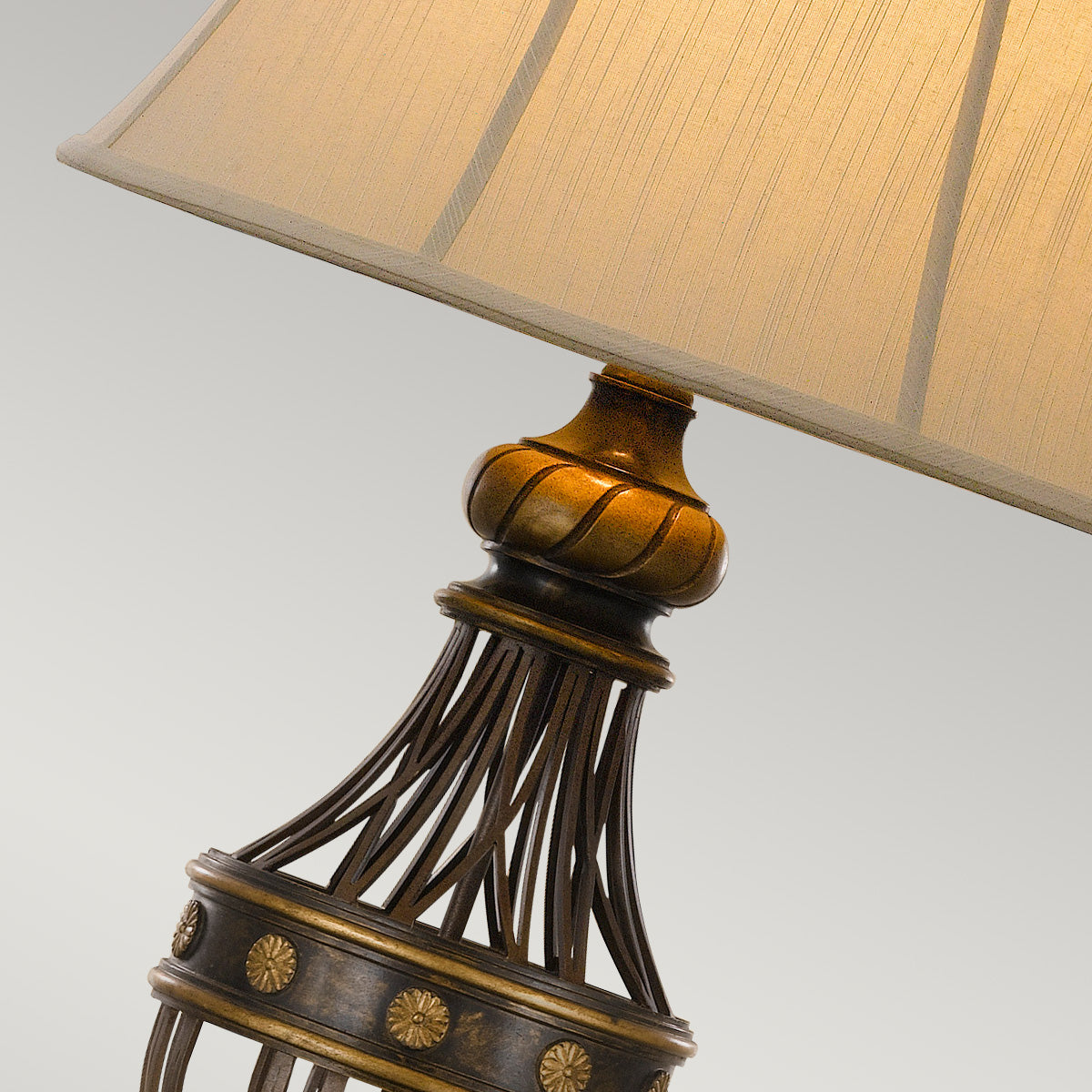 Augustine 1-Light Table Lamp (Antique Brown)