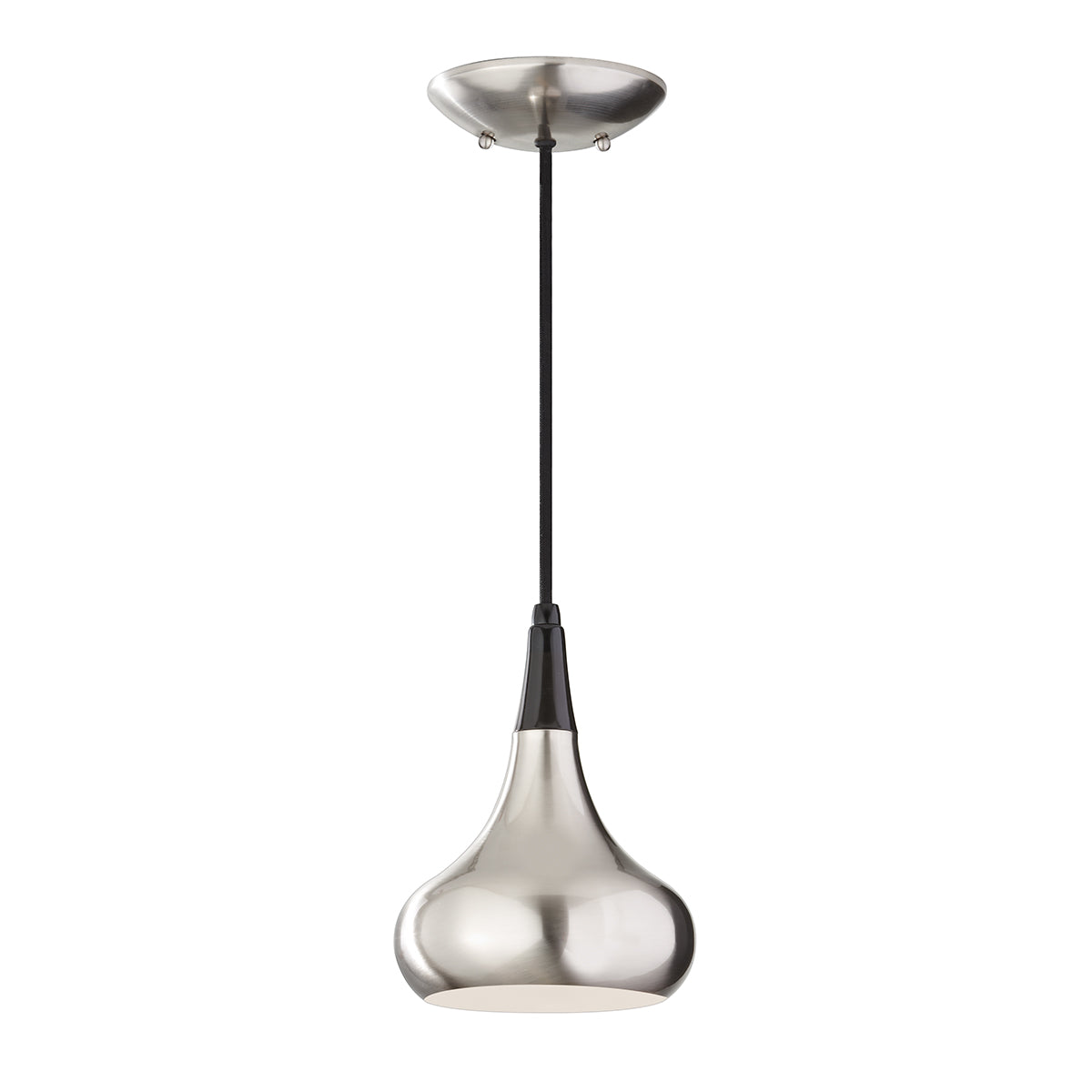 Beso 1-Light Mini Pendant (Brushed Steel)