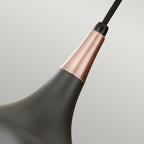 Beso 1-Light Mini Pendant (Dark Bronze)