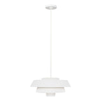 Brisbin 1-Light Pendant (Matte White)