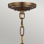 Cadence 1-Light Mini Pendant (Dark Antique Brass/Matte Black)