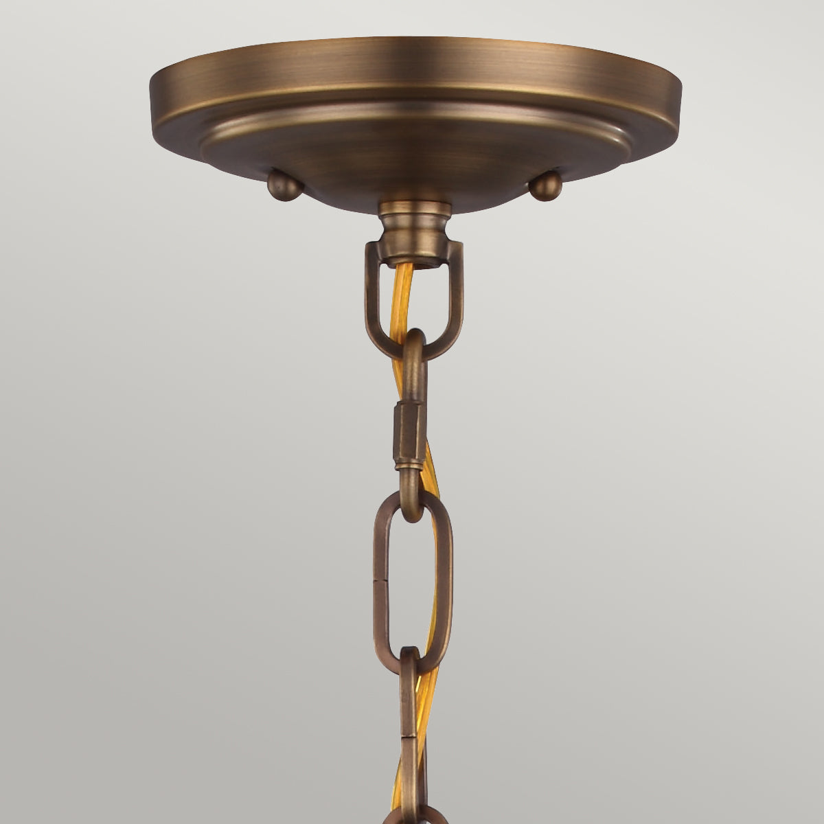 Cadence 1-Light Mini Pendant (Dark Antique Brass/Matte Black)