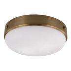 Cadence 2-Light Flush Mount (Dark Antique Brass)