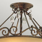 Chateau 2 Light Semi-Flush Light