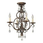 Chateau 4 Light Chandelier