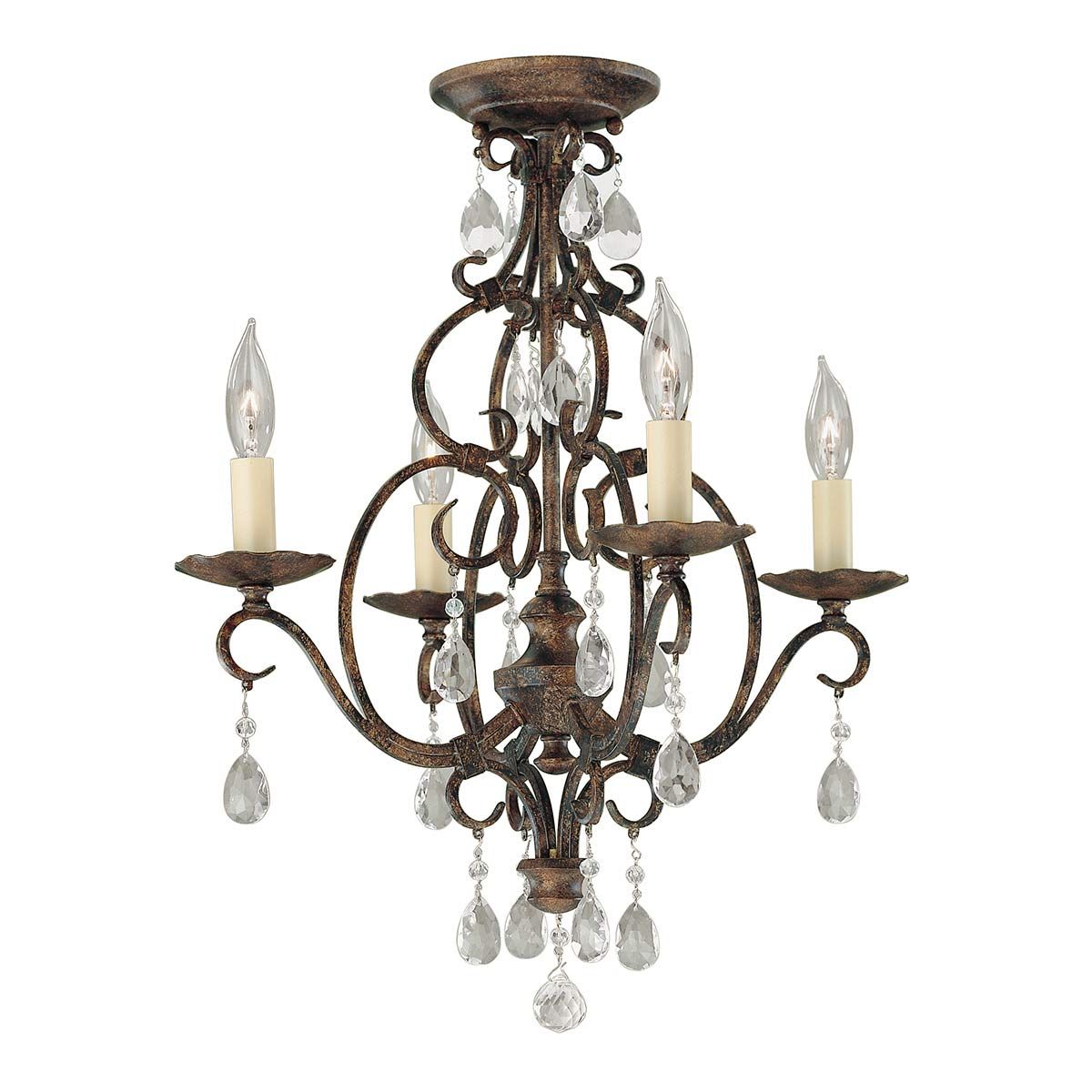 Chateau 4 Light Chandelier