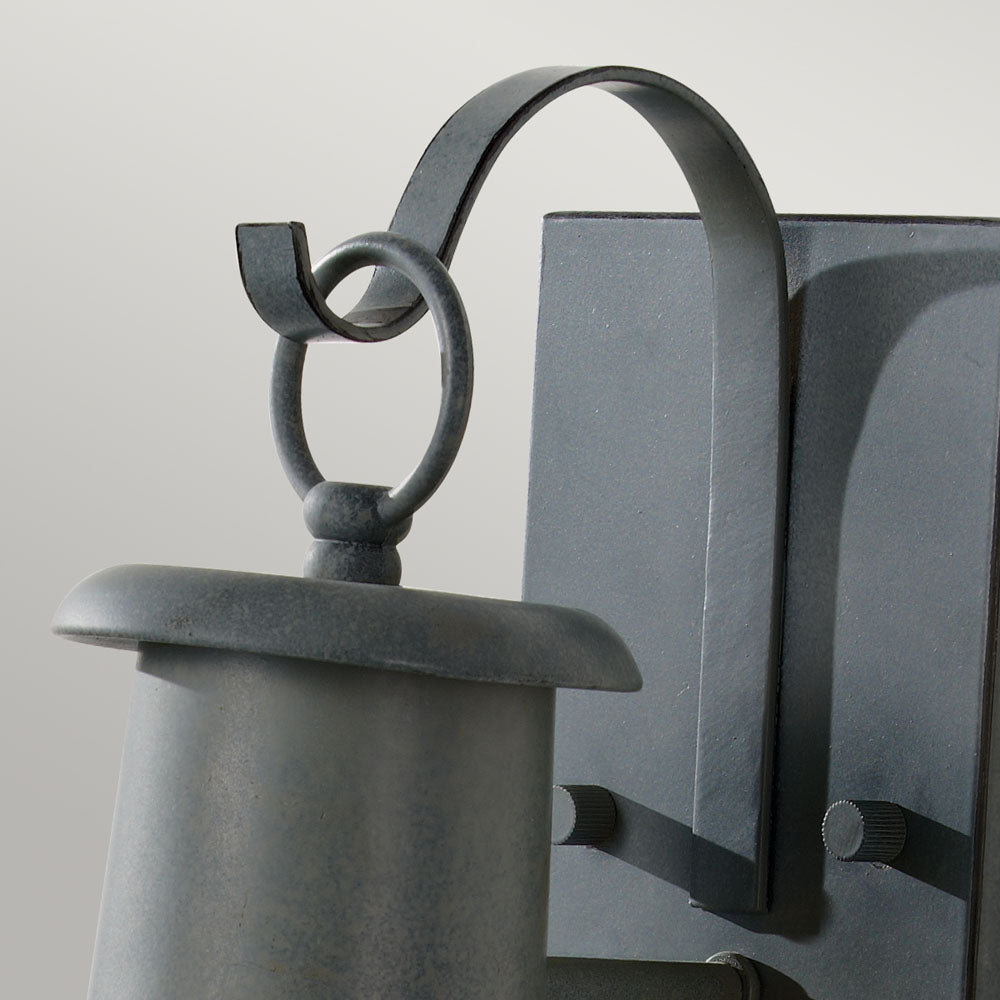 Chelsea Harbor 1-Light Wall Lantern (Storm Cloud Gray)
