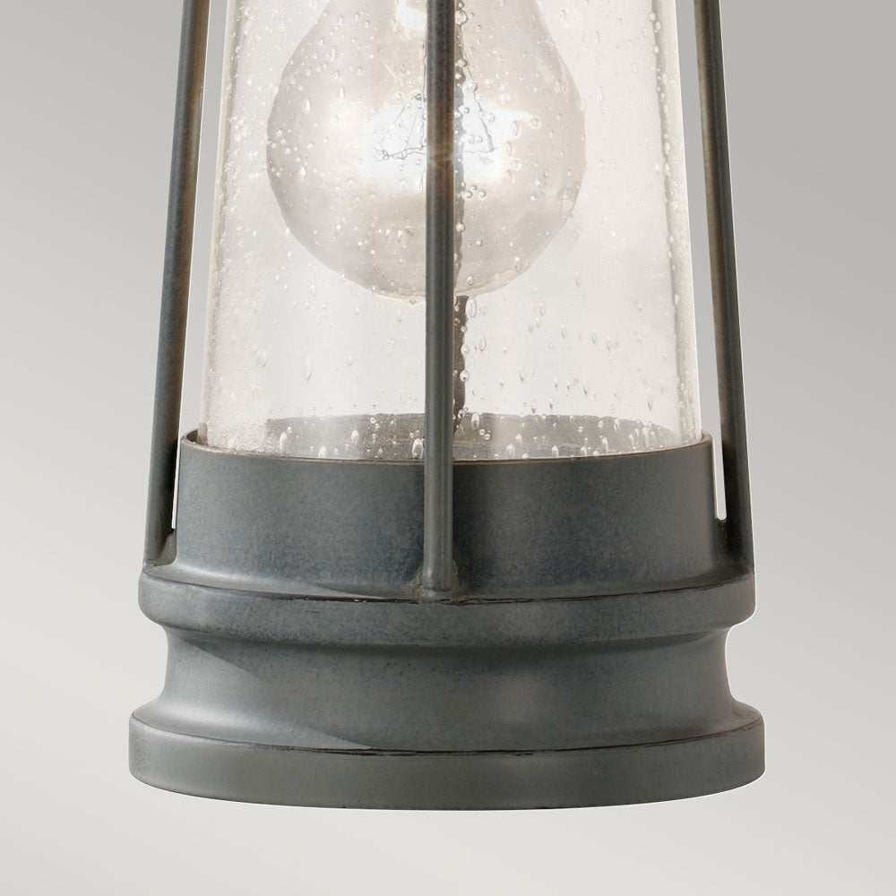 Chelsea Harbor 1-Light Wall Lantern (Storm Cloud Gray)