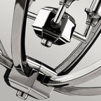 Corinne 3-Light Medium Pendant (Modern Orb with Inlay Crystal)