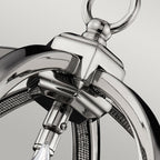 Corinne 3-Light Small Pendant (Modern Orb with Inlay Crystal)