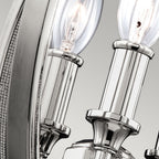 Corinne 3-Light Small Pendant (Modern Orb with Inlay Crystal)