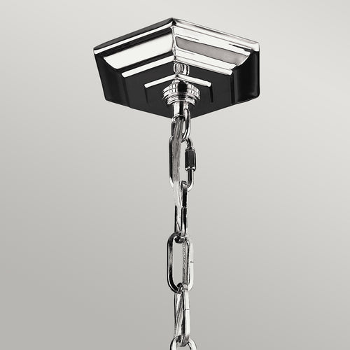 Corinne 6-Light Pendant (Modern Orb with Inlay Crystal)