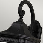 Cotswold Lane 3-Light Large Black Wall Lantern