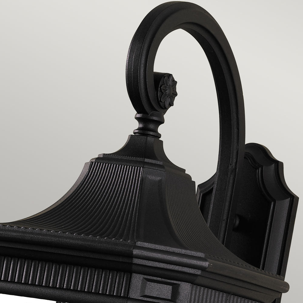 Cotswold Lane 3-Light Large Black Wall Lantern