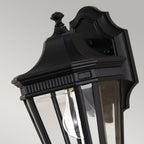 Cotswold Lane 1-Light Small Black Wall Lantern