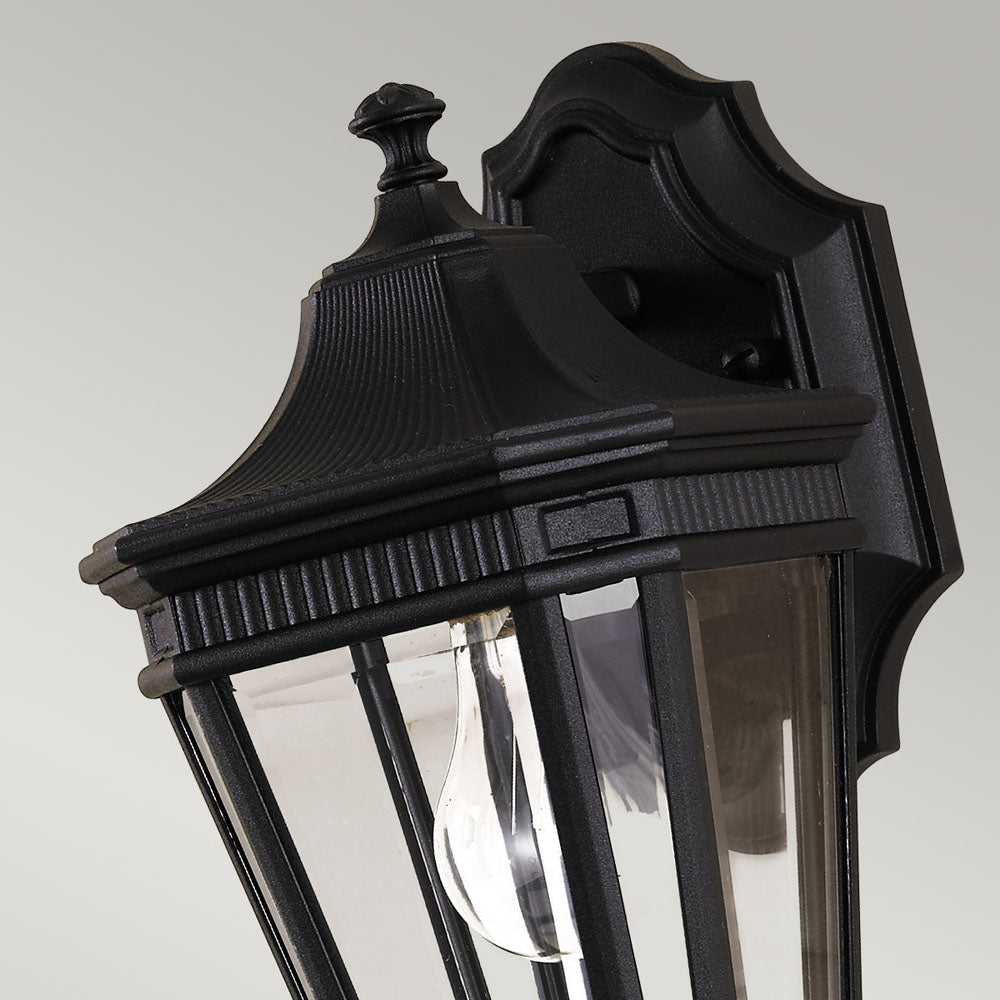 Cotswold Lane 1-Light Small Black Wall Lantern