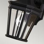 Cotswold Lane 1-Light Small Black Wall Lantern