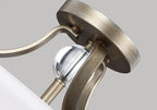Evington 2 Light Semi-Flush - Sunset Gold