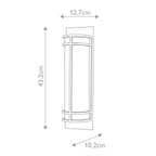 Fusion 2lt Wall Light