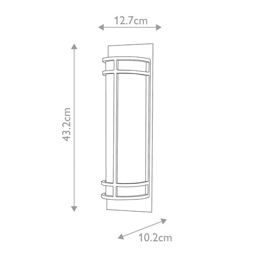 Fusion 2lt Wall Light