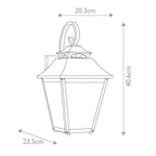 Galena 1 Light Medium Wall Lantern