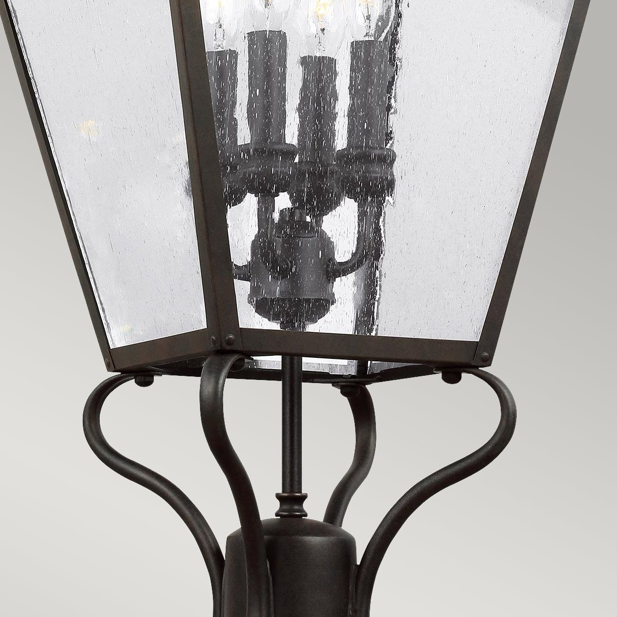 Galena 4 Light Lamp Post