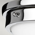 Gravity 2 Light Flush Light - Polished Chrome
