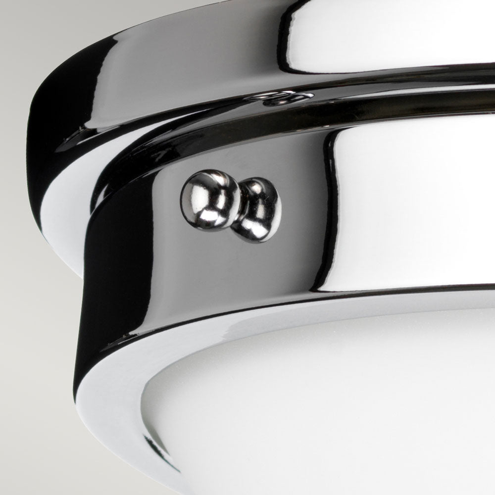 Gravity 2 Light Flush Light - Polished Chrome