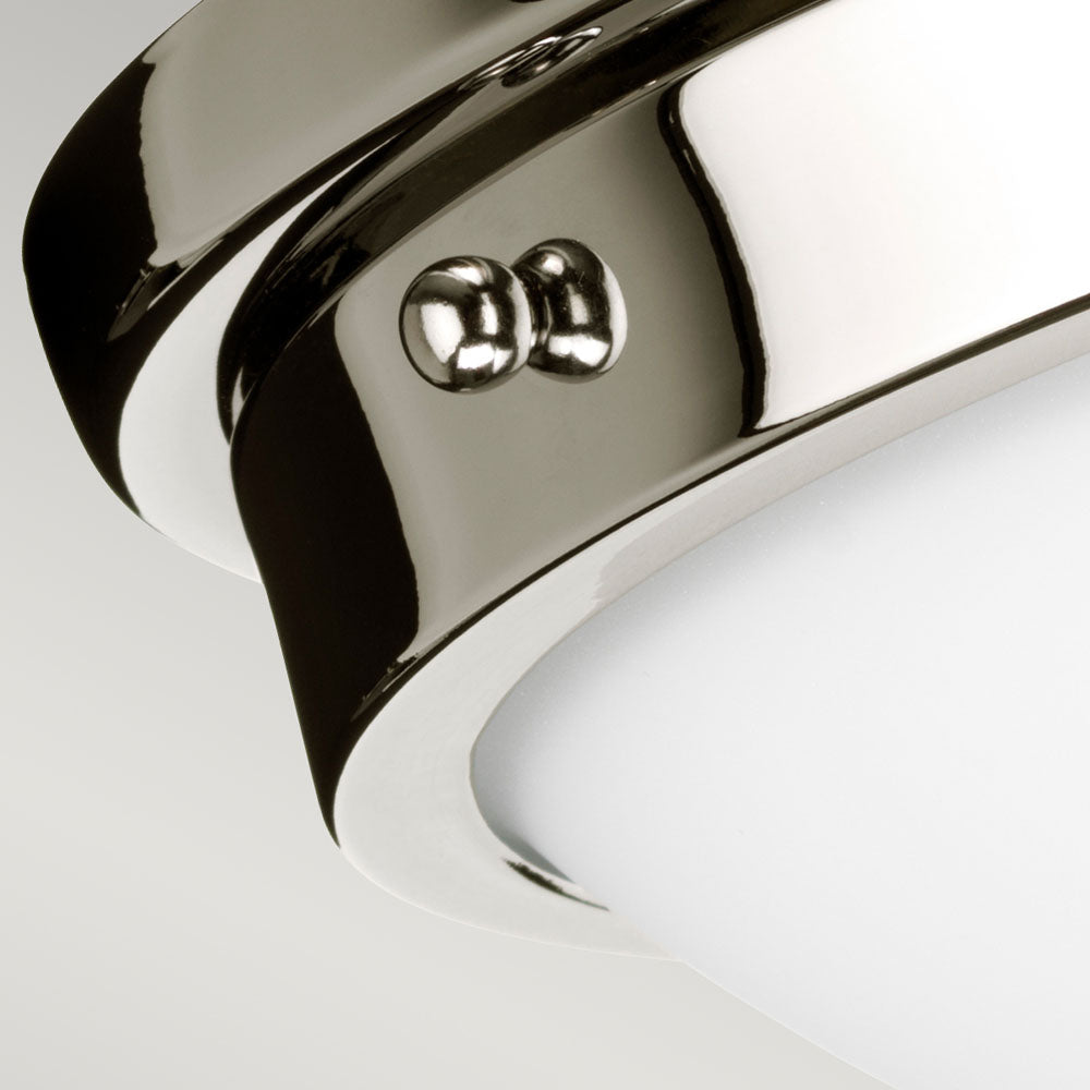 Gravity 2 Light Flush Light - Polished Nickel