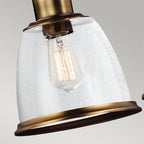Hobson 3 Light Island Chandelier Aged Brass