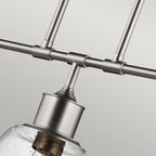 Hobson 3 Light Island Chandelier Satin Nickel