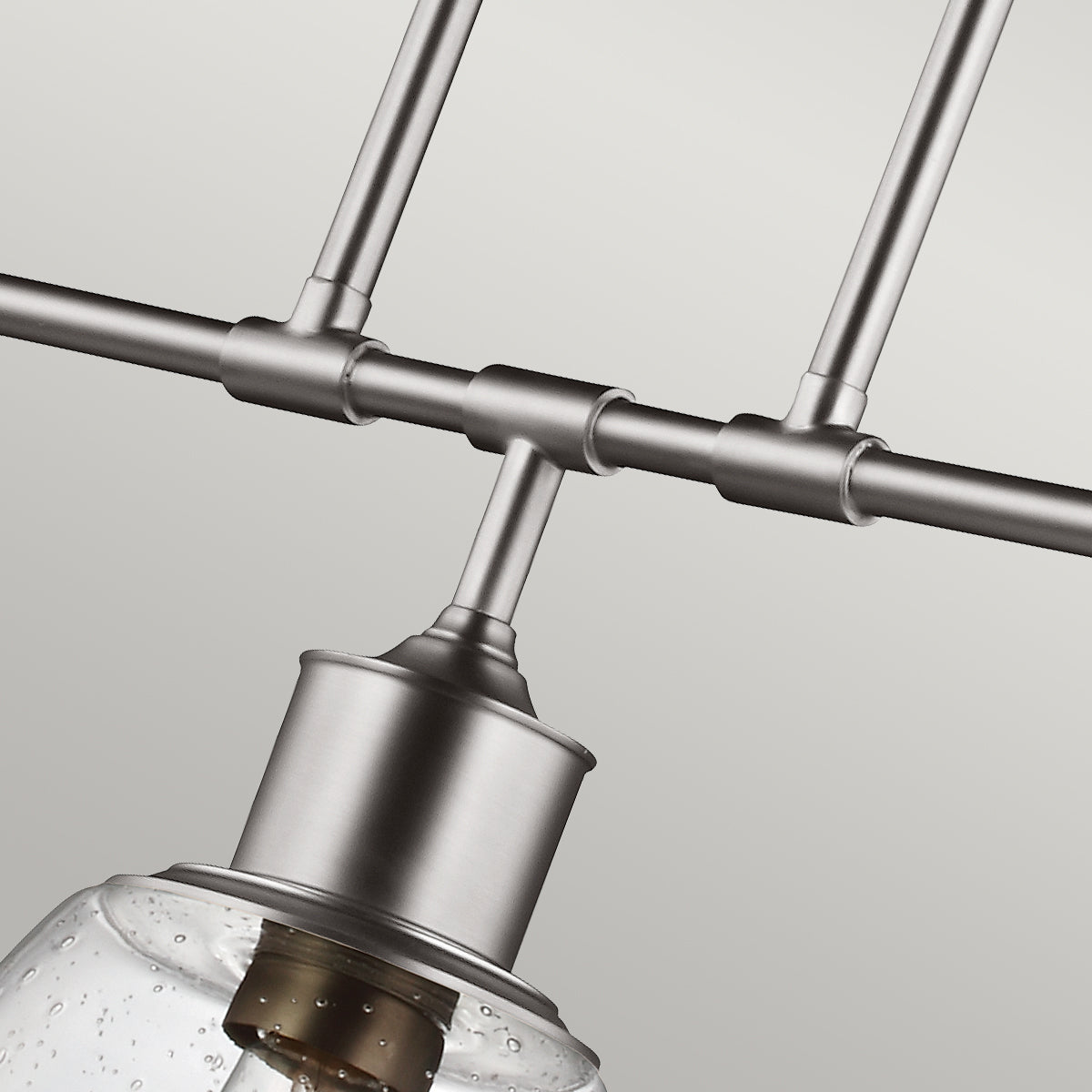 Hobson 3 Light Island Chandelier Satin Nickel