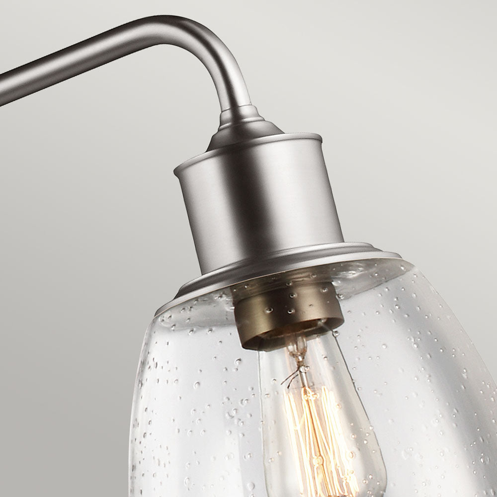 Hobson 3 Light Island Chandelier Satin Nickel