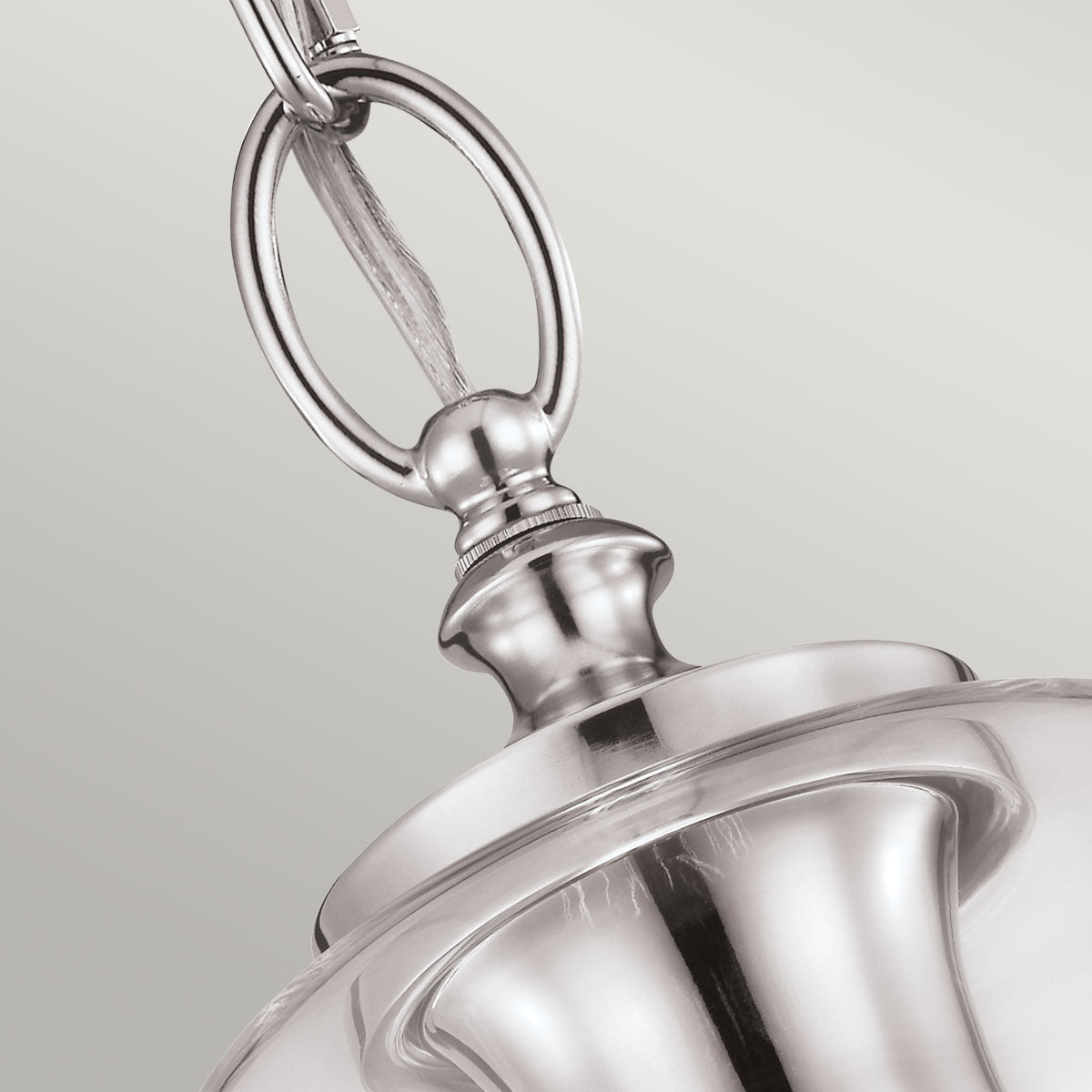 Hounslow 1 Light Mini Pendant Polished Nickel