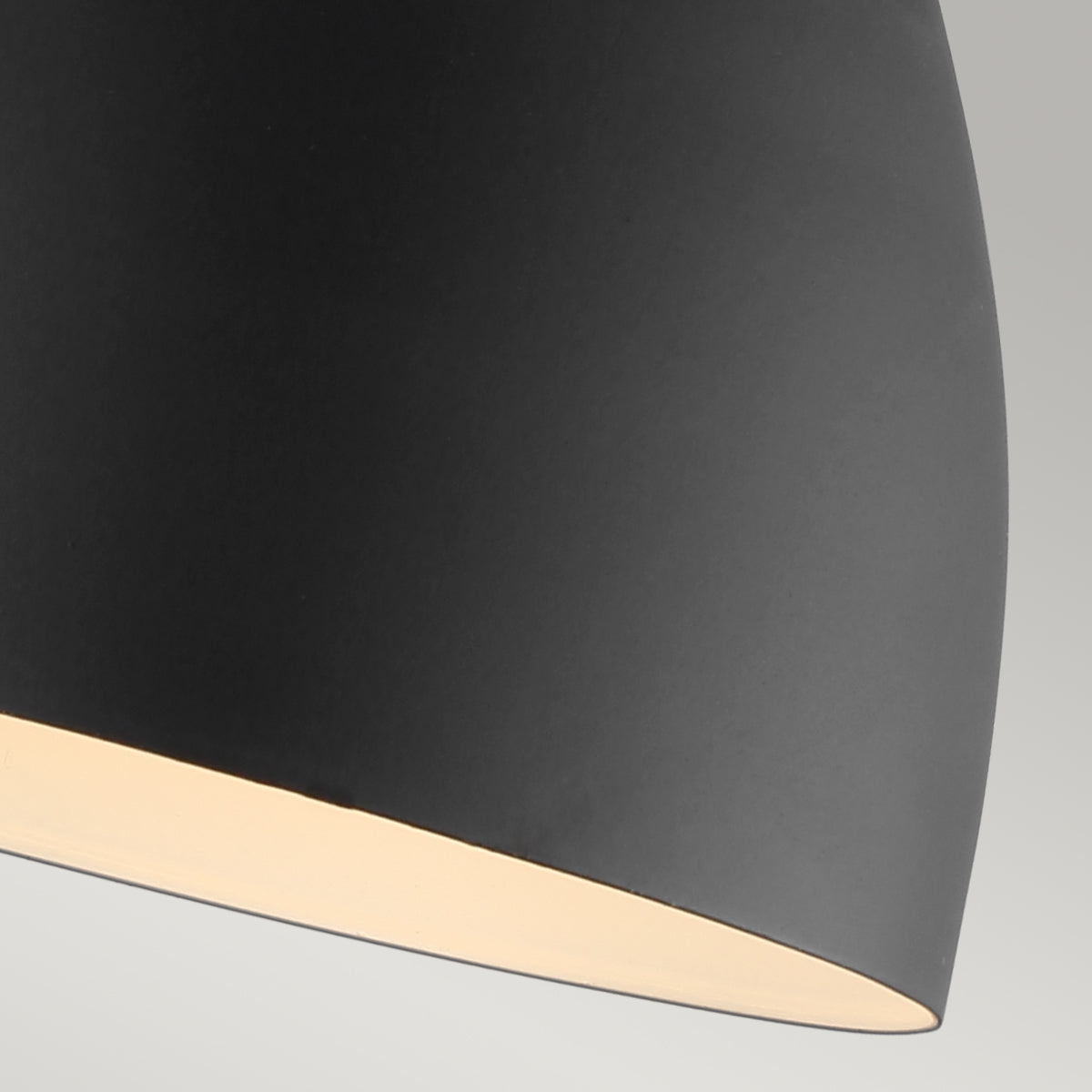 Joan 1 Light Wall Light - Midnight Black & Burnished Brass