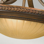 Kelham Hall 2 Light Semi-Flush Light